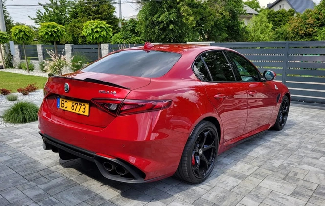 Alfa Romeo Giulia cena 219000 przebieg: 52500, rok produkcji 2017 z Kraków małe 277